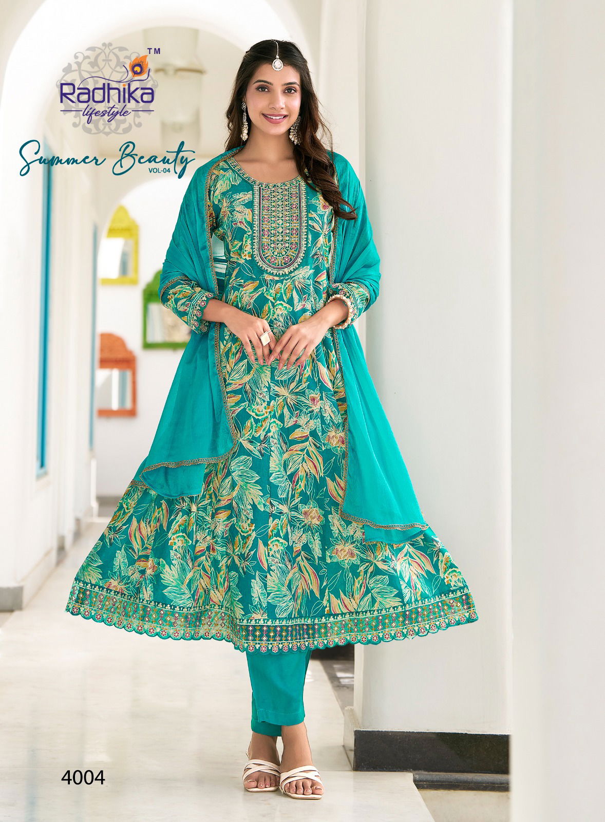 Summer Beauty Vol 4 By Radhika Cotton Readymade Suits Wholesale Market