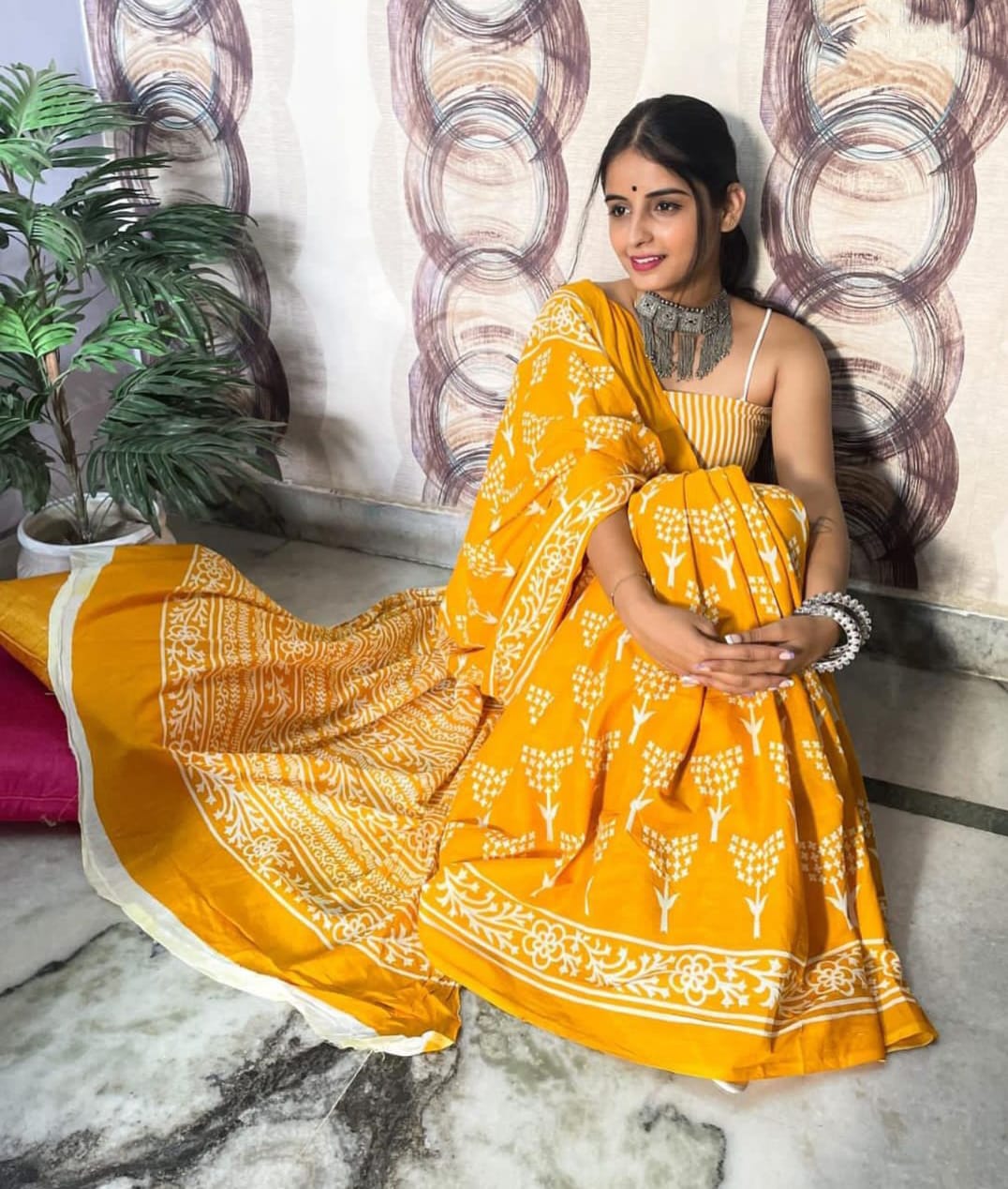 Vk 4106 Mono Cotton Partywear Saree catalog