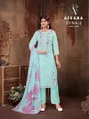 Sayna 2 By Afsana Pure Cotton Kurti With Bottom Dupatta Exporters In India