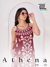 Athena Vol 3 By Blue Hills Rayon Sleeveless Ladies Kurtis Wholesale Shop In Surat