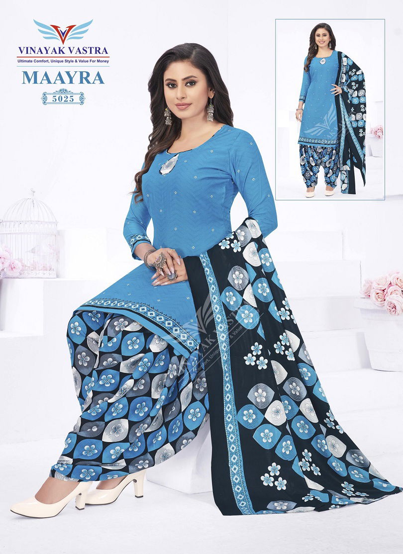 Vinayak Vastra Maayra Vol 2 Printed Dress Material Catalog

