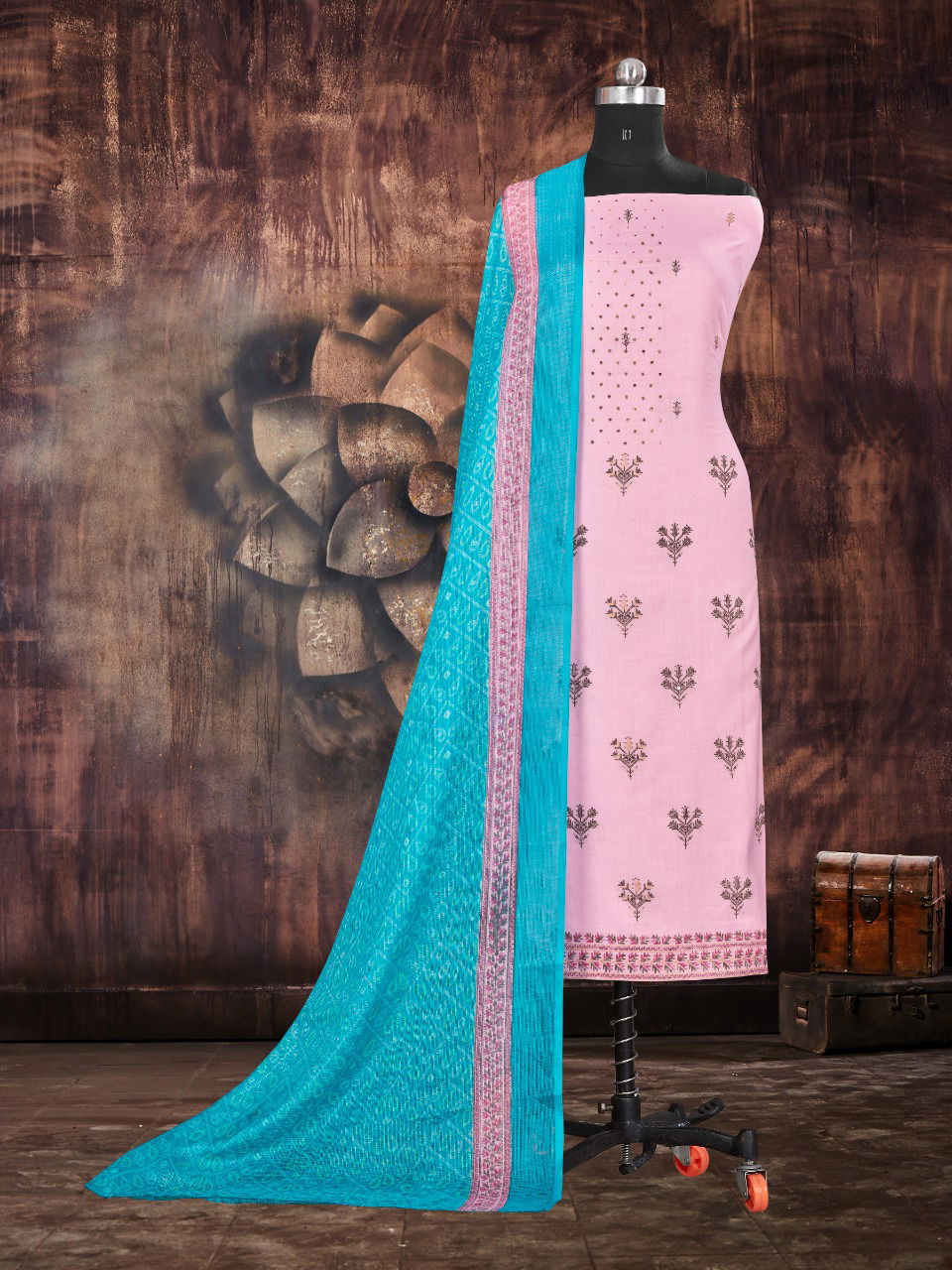 Bipson Khushboo 1735 Casual Wear Cotton Printed Dress Material