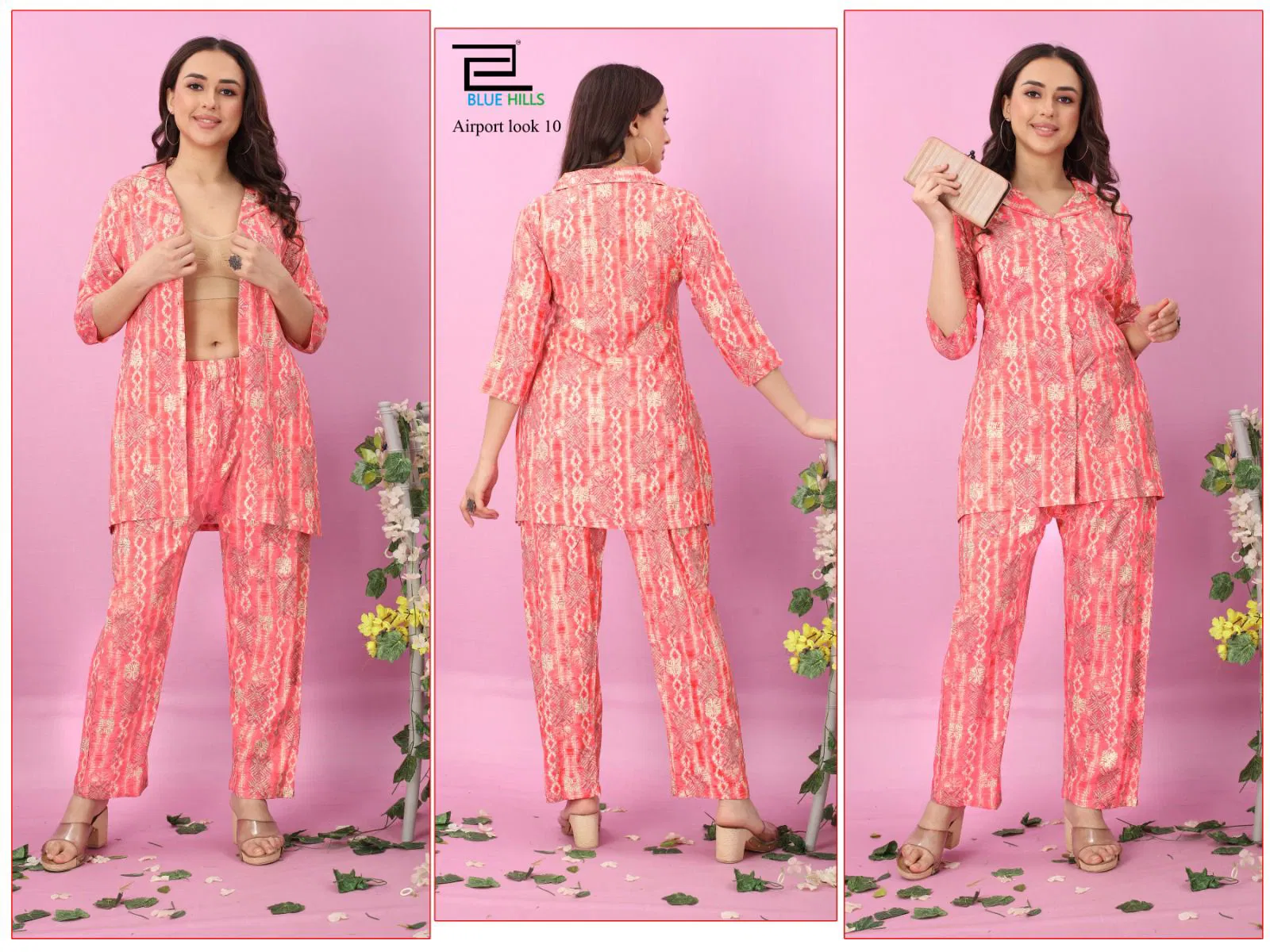 Airport Vol 10 By Blue Hills Printed Cord Set Catalog