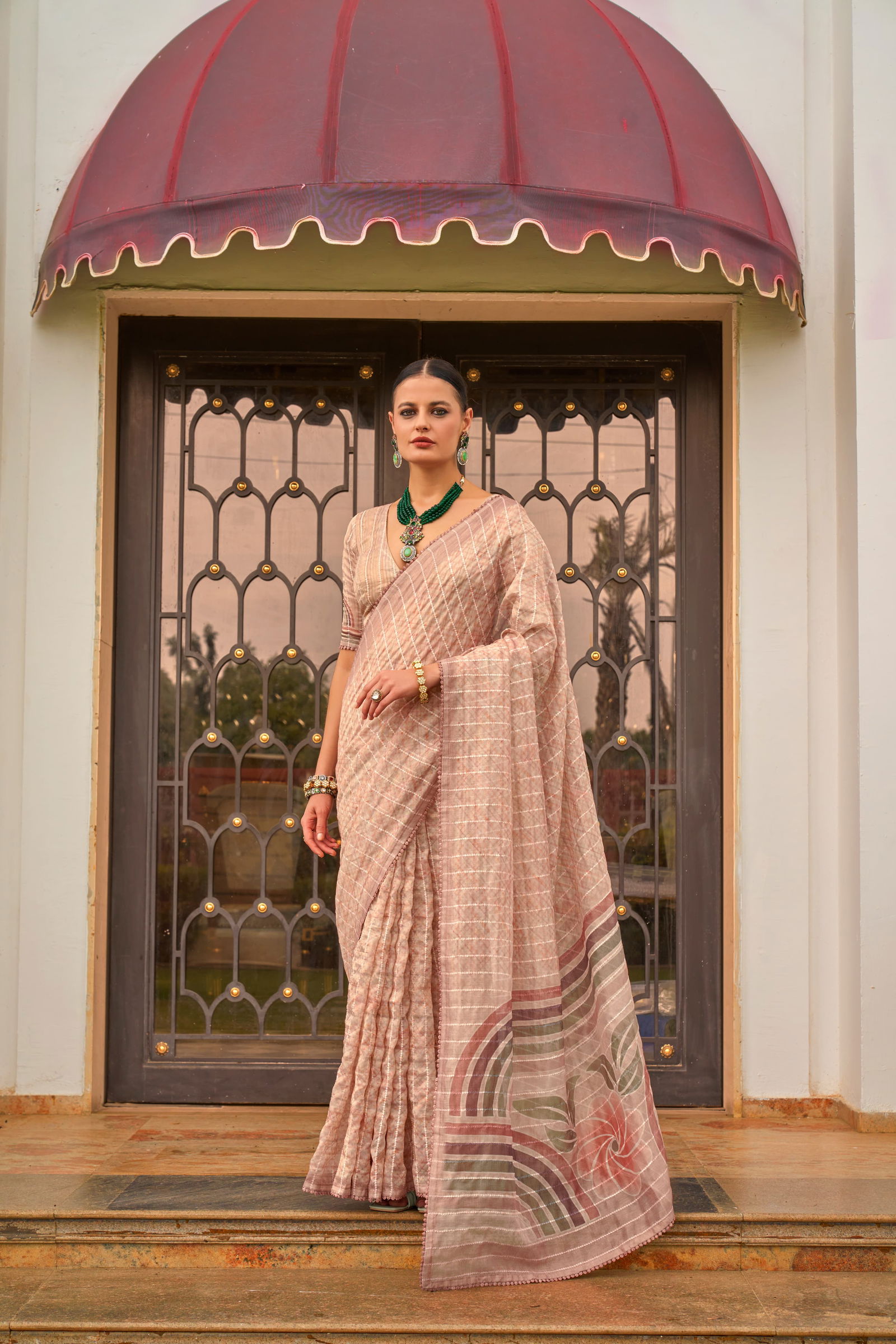 Luxuria By Kala Jamun Tissue Silk Wholesale Saree Suppliers In Mumbai
