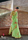 Shangrila Apsara Sequins New Party Wear Linen Latest Saree Collection