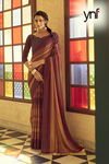 Ynf Rainbow Schiffli 1 Designer Party Wear Silk Printed Saree Collection