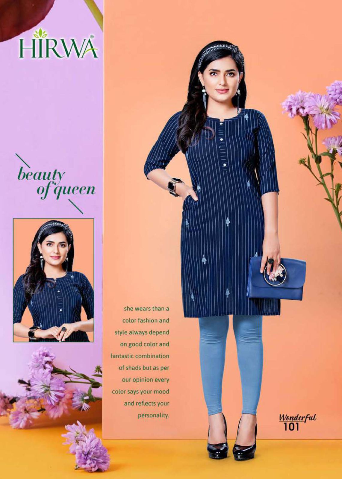 Hirwa Wonderful Fancy Ethnic Wear Rayon Printed Designer Kurtis Collection
