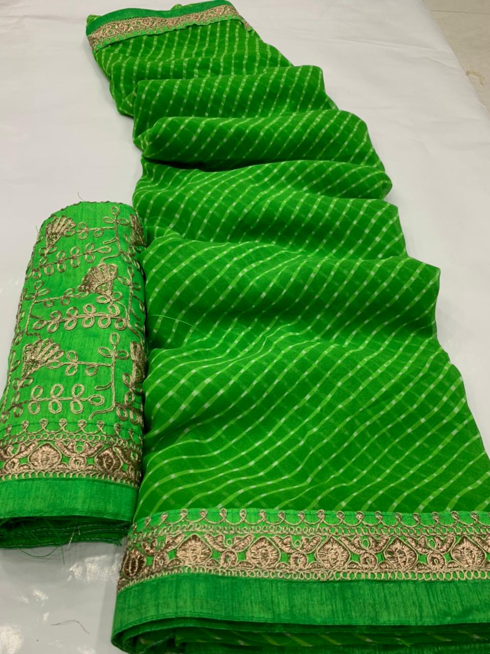 Mohini By Krishi Georgette Designer Sarees Catalog