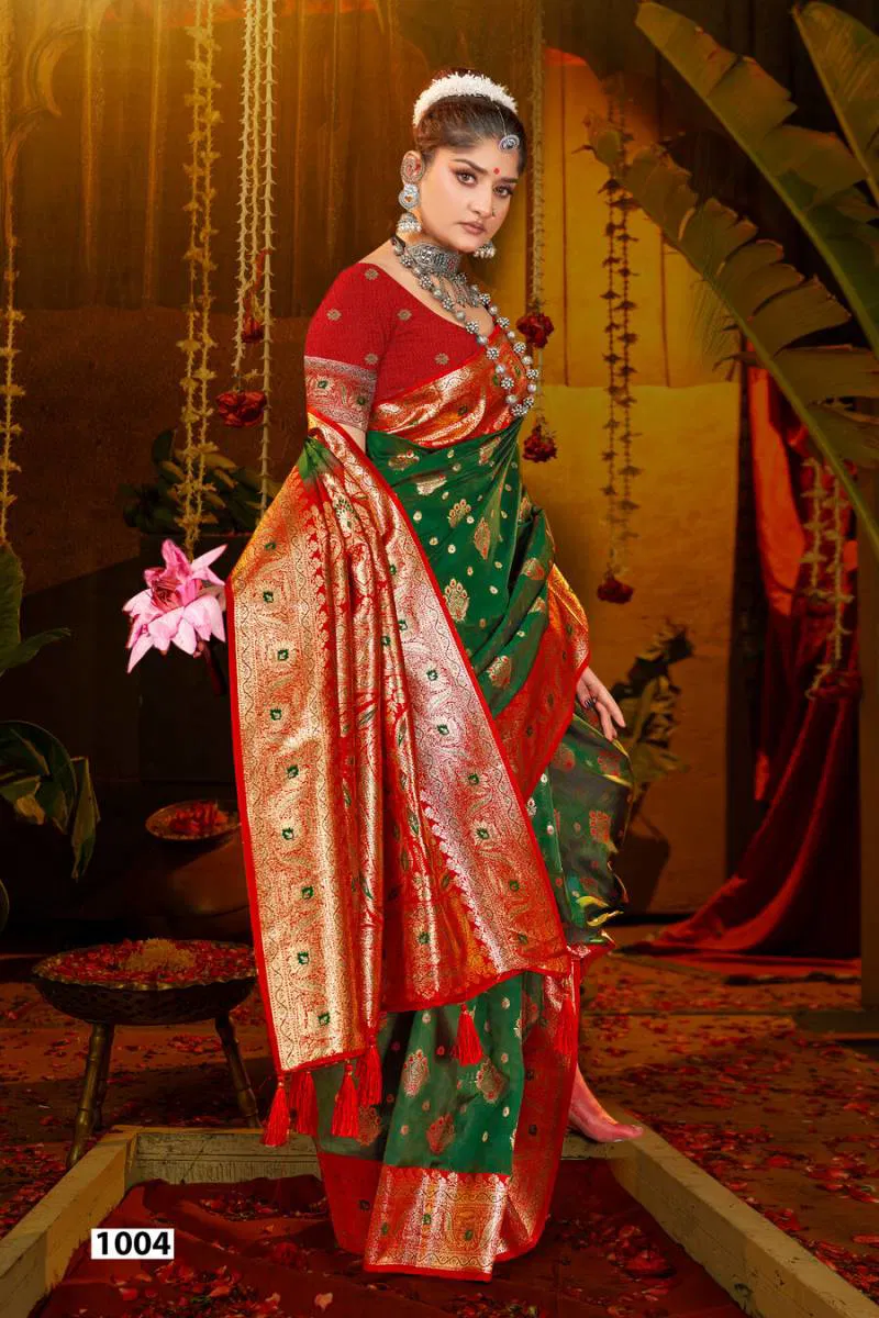 Bridal Silk Vol 2 By Saroj Traditional Wear Silk Saree Wholesalers In Delhi
