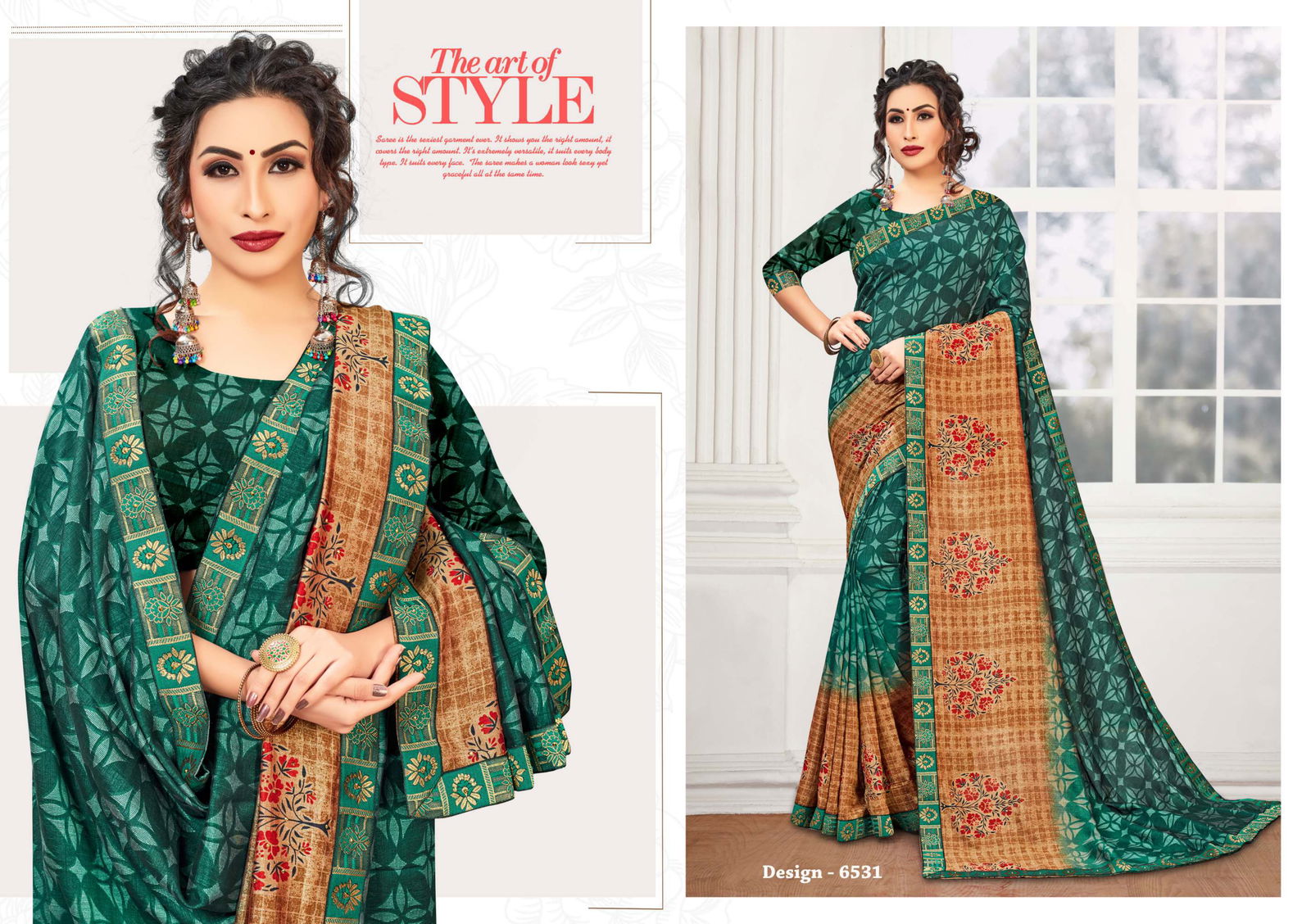 Khusboo 8 Latest Fancy Designer Regular Wear Vichitra Silk Printed Sarees Collection
