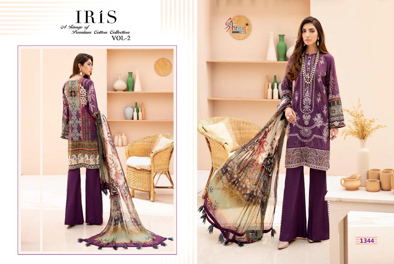 Shree Fab irish Vol 2 Launched Latest Designer And Stylish Printed Designs  Pure Jam Cotton With Print And Exclusive Embroidery Work Salwar Suit  