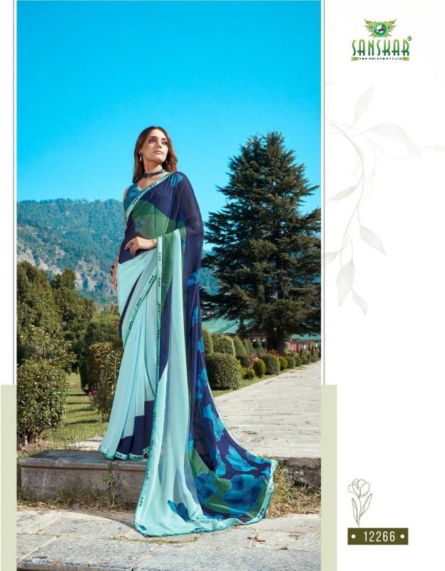 Signature Vol 20 By Sanskar Georgette Saree Wholesale Market In Surat