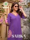 Sarika Vol 1 By Passion Tree A Line Cotton Dhabu Kurti With Bottom Wholesalers In Surat