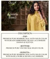 Aivoria 4463 By Ganga Bemberg Silk Satin Plazzo Suits

