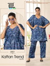 Kaftan Trend Vol 3 By Blue Hills Crape Printed Wholesale Kurti With Bottom In India