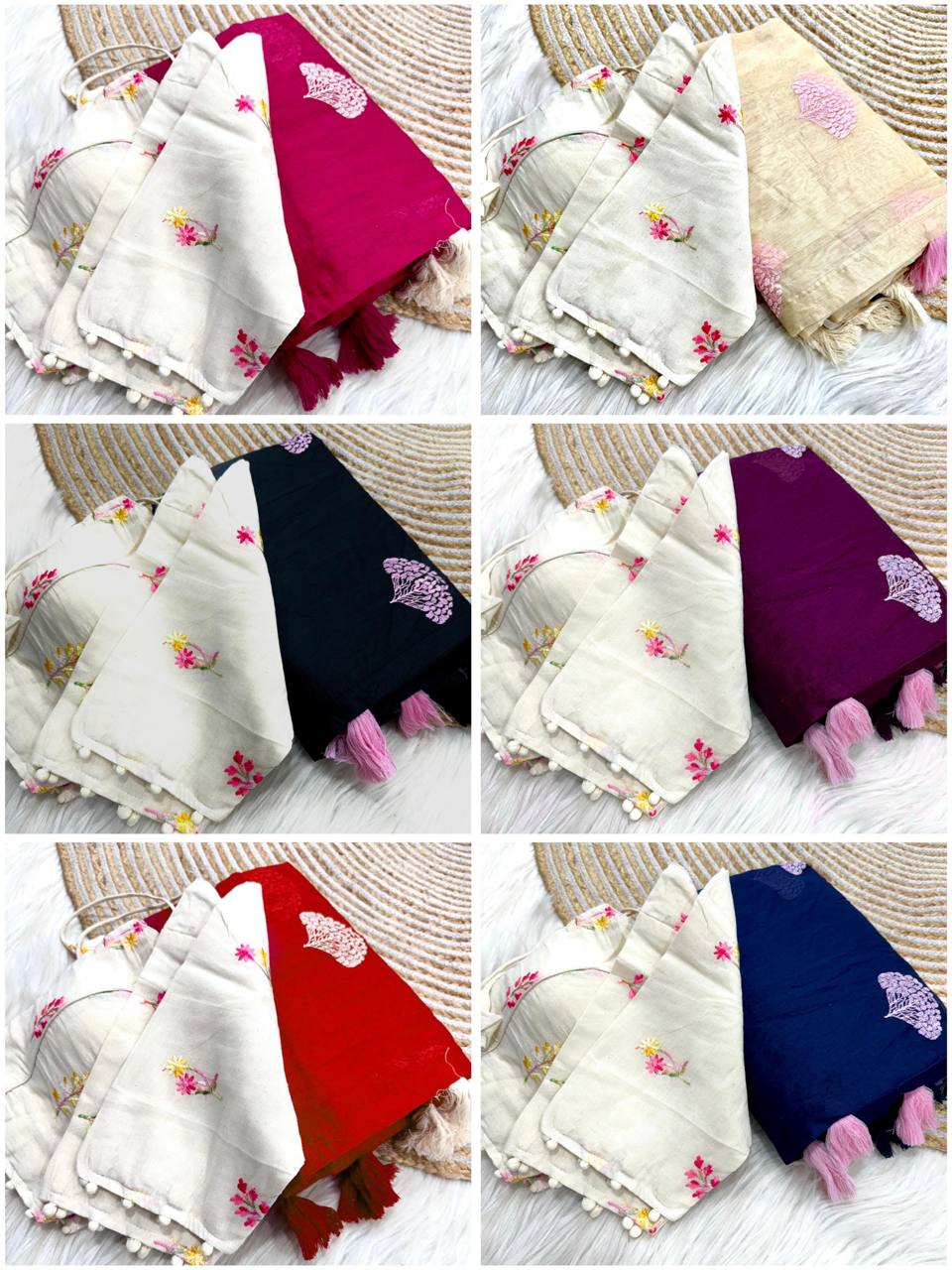 BT 1215 Colours Pure Chanderi Cotton Designer Saree Manufacturers