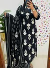 KF Kalaai Cotton Embroidery Kurti With Bottom Dupatta Wholesalers In Surat