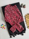 Khadi Vol 59 Khadi Cotton Saree With Cotton Ajrakh Print Blouse