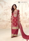 Poorva By Aashirwad Mor Bagh Chinon Silk Readymade Suits Exporters In India
