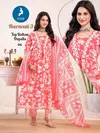 Heeravati 3 By Kaya Cotton Printed Kurti Bottom With Dupatta Wholesale In India