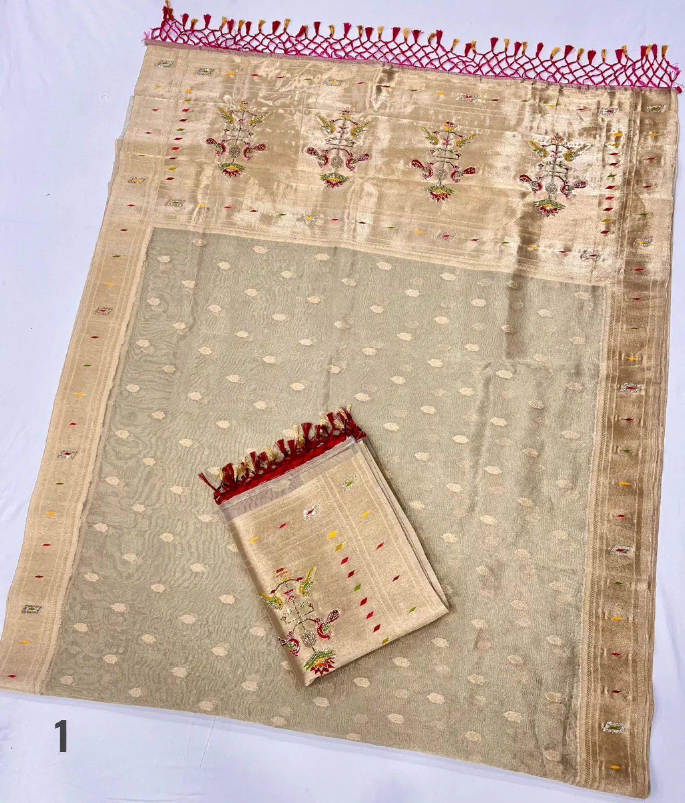 Jarkan Paithani By Rajtex Pure Tissue Wedding Wear Saree Wholesale Online