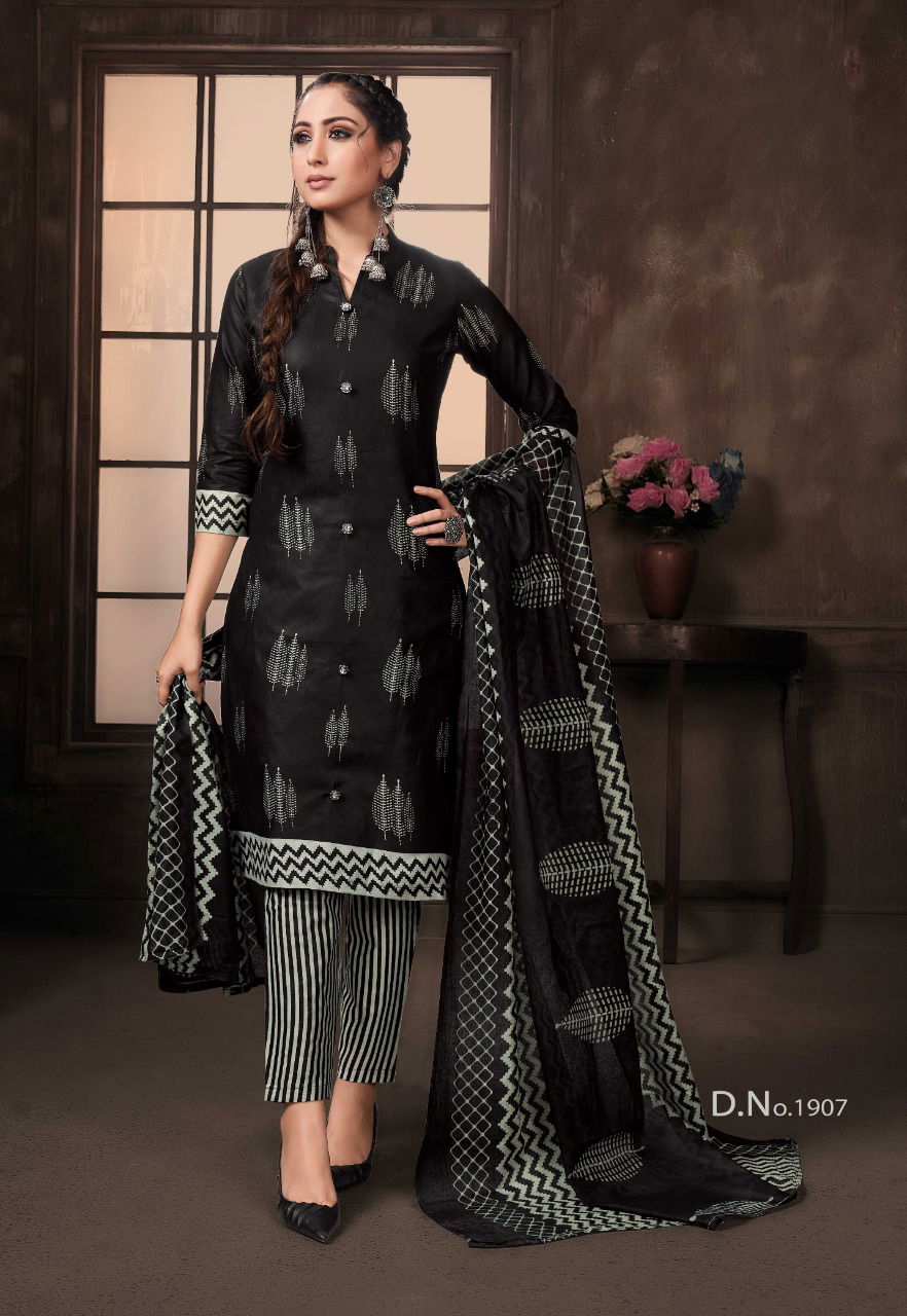 Sc Three Star vol 19 New Exclusive Cotton Printed Casual Wear Dress Material Collection 