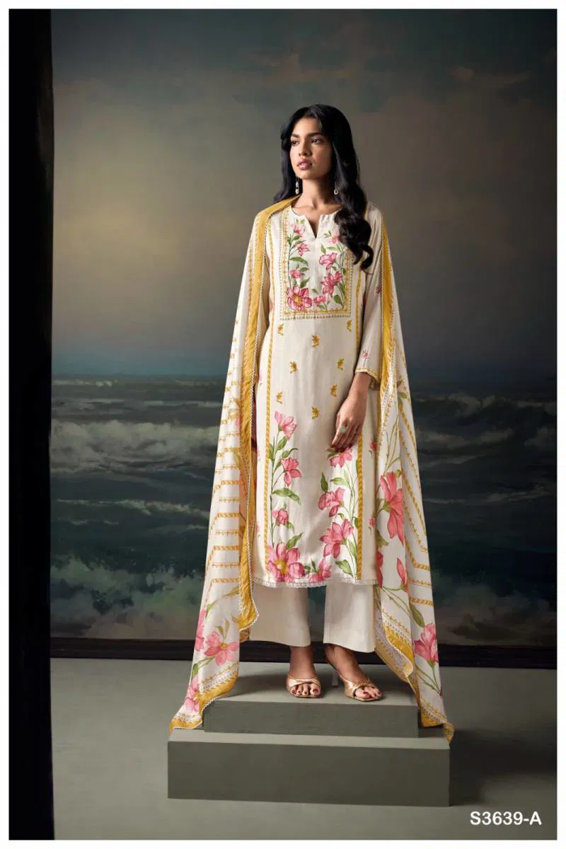 Kaisha By Ganga Bemberg Silk Printed Salwar Suit Best Wholesale Shop In Surat
