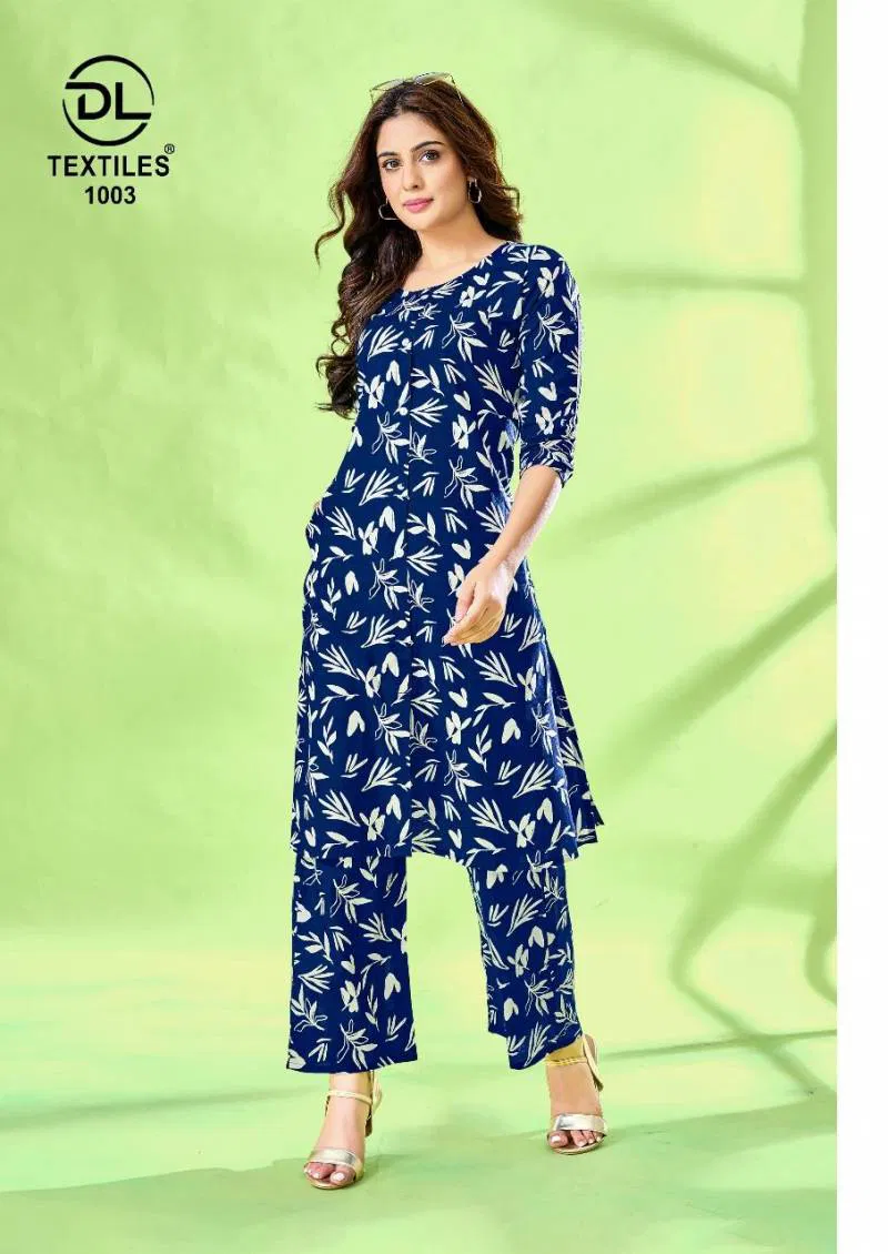 A Line Vol 1 By Dl Casual Wear Cotton Printed Co Ord Sets Suppliers In India