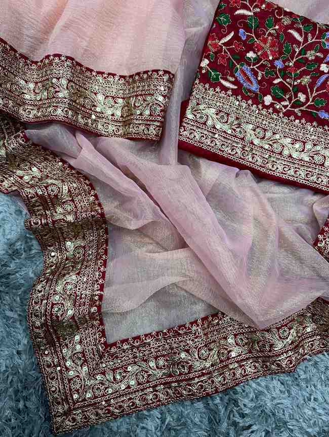 Kc 2035 Banarasi Crush Wedding Wear Saree Wholesale In India