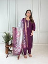 Naisha K 287 Casual Wear Roman Kurti With Bottom Dupatta Wholesale Suppliers In India