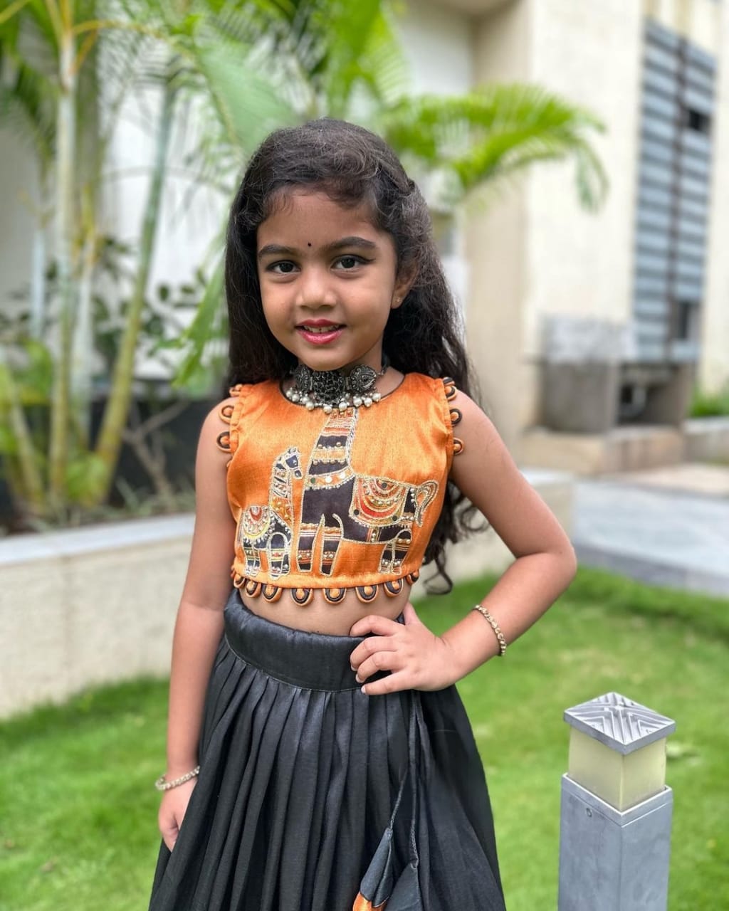 Hp Girls Festive Wear Lehenga Choli Kids Catalog