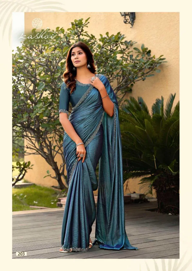 Sapphire Vol 2 By Kashvi Soft Silk With Jharkan Work Saree Wholesale Market Surat