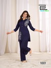 Blast By Blue Hills Heavy Rayon Kurti With Bottom Wholesalers In Surat