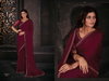 Mehek 629 A TO F Pure Satin Chiffon Party Wear Saree Wholesale market in Surat with price