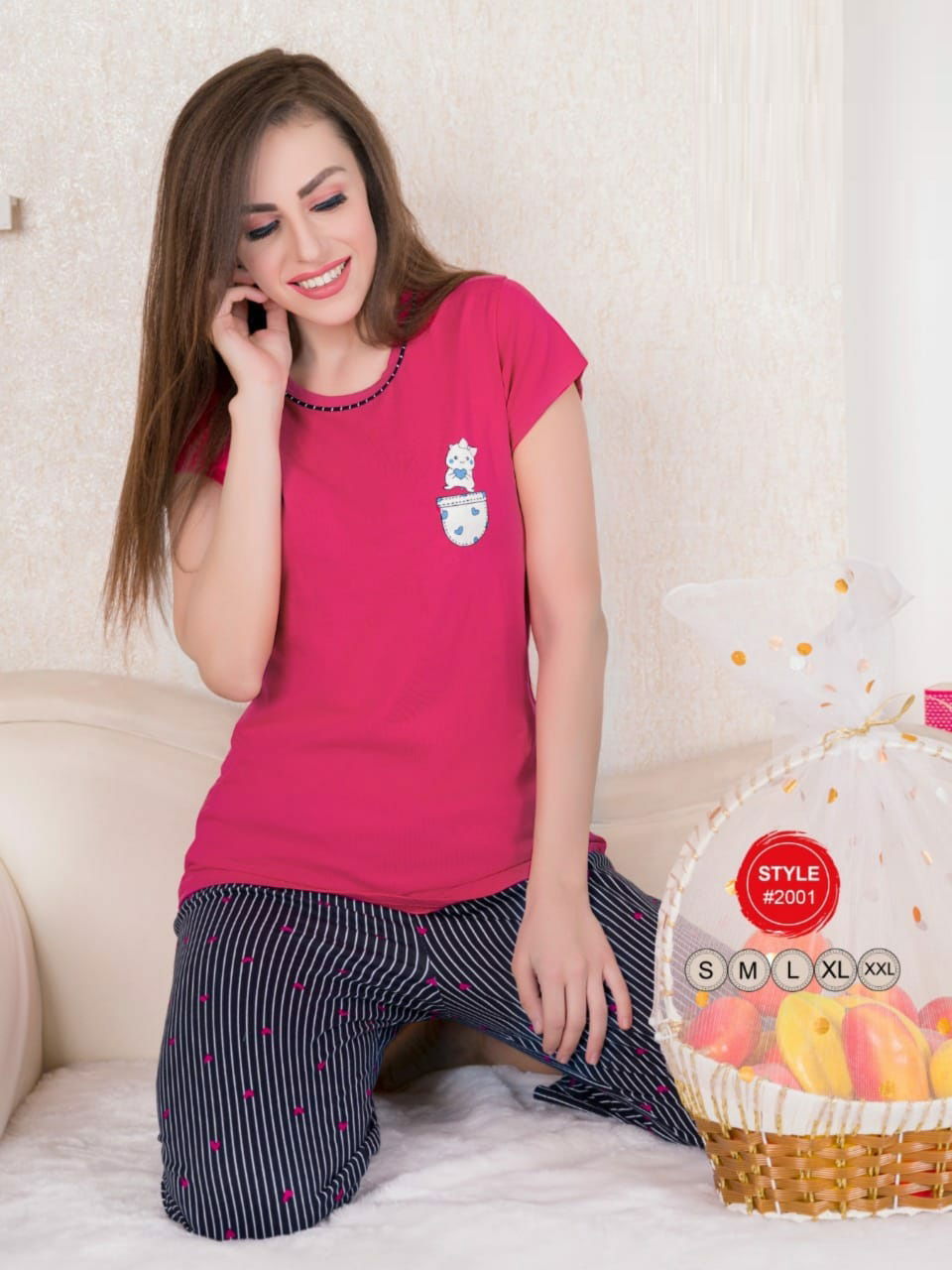 Orange 2001 Vol 1 Premium latest exclusive comfortable hosiery with super fine stitching night suits collection