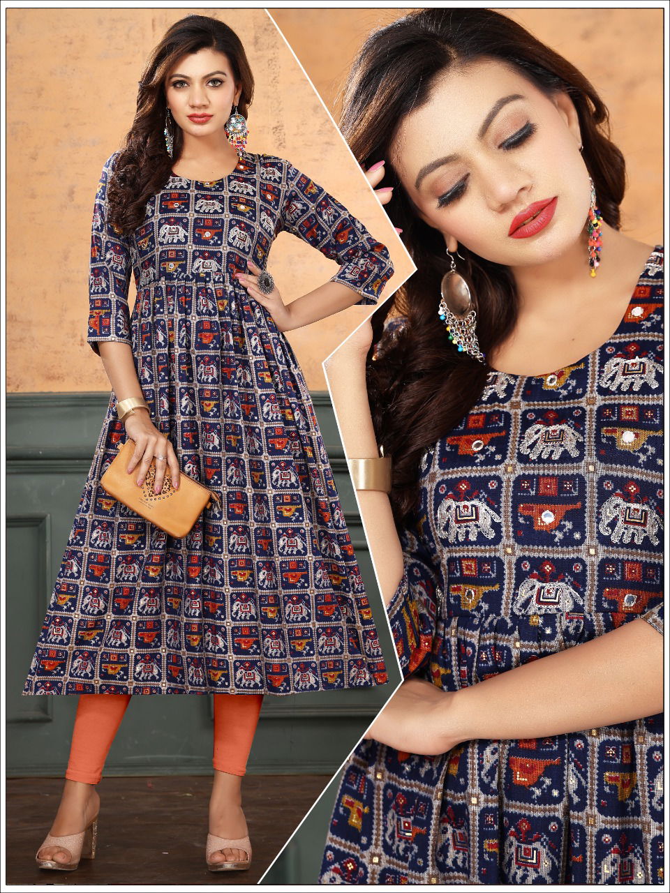 Tutone Capsul 1 Fancy Ethnic  Wear Printed Designer Kurti Collection
