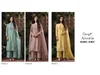 Aivoria 4463 By Ganga Bemberg Silk Satin Plazzo Suits
