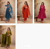 Naisha K 132 Cotton Embroidered Kurti Bottom With Dupatta Wholesalers In Delhi