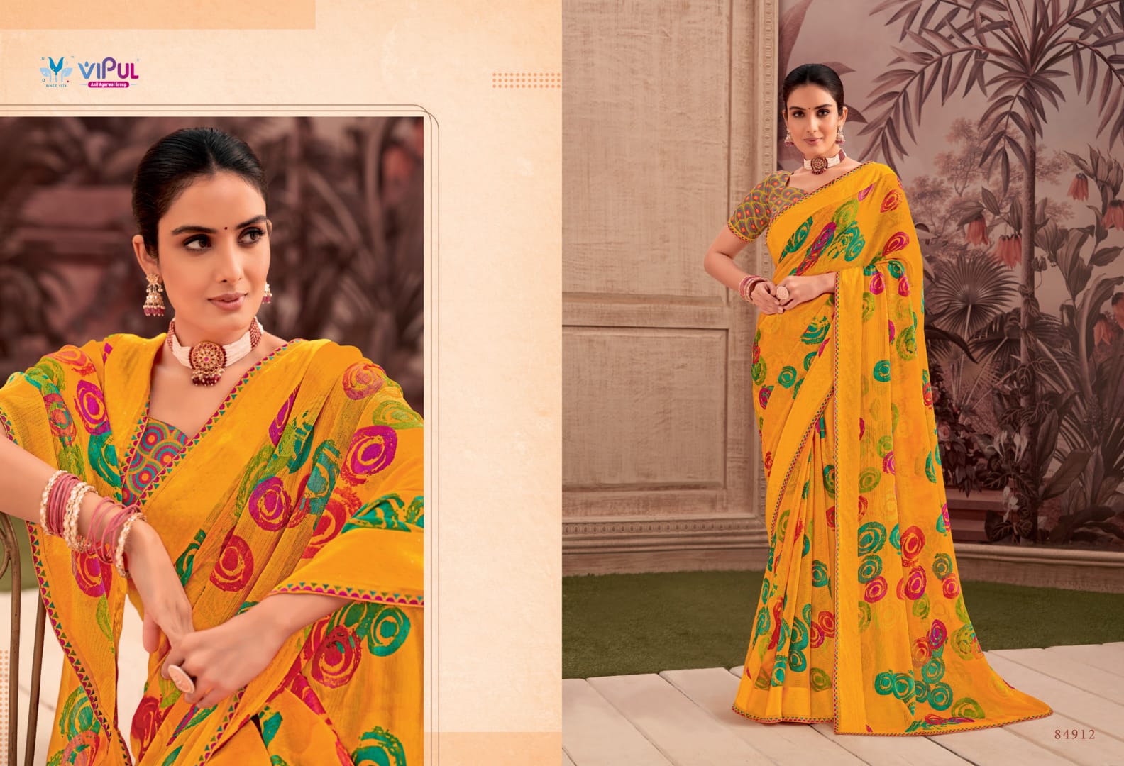 Shivani Vol 1 By Vipul Georgette Daily Wear Sarees Wholesale In India