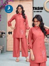 Tashi By Kaya Casual Wear Vertican Printed Co Ord Set Exporters In India