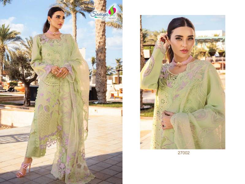 Rang Rasiya Vol 27 By Saniya Cotton Pakistani Salwar Suit Orders In India