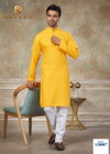 Outluk Vol 138 Mens Rayon Cotton Kurta And Pajama Collection Wholesale Market Surat