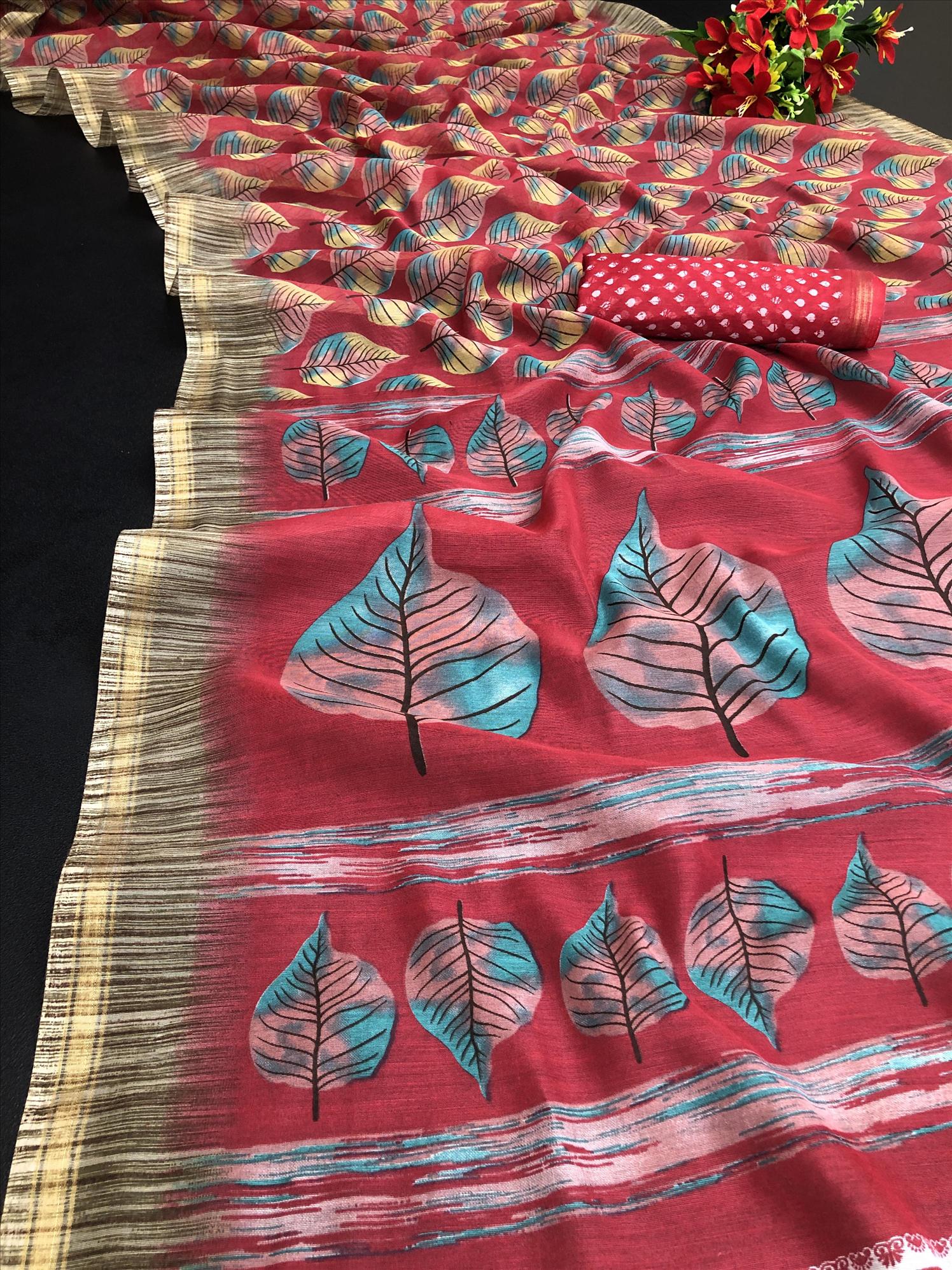 Chanderi Cotton 1 Latest Regular Wear Printed Designer Saree Collection