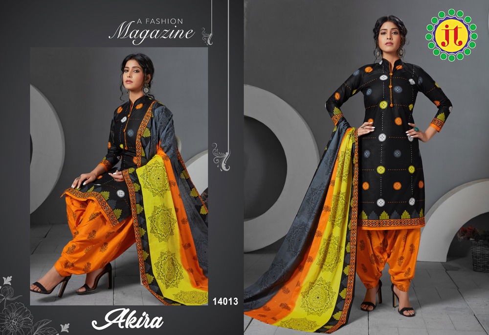 JT Akira Latest Pure Cotton Printed Daily Wear Dress Material Collection 