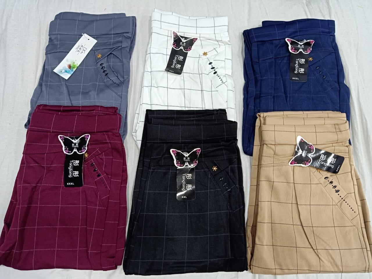 Checks Pents Strechable Check Jeggings Rich Look And High Demand, Superb Quality, Best Price & Satisfied Products Collections (Available Size-28 to 38)