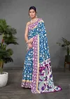 Bt 7104 Block Printed Stylish Cotton Sarees Wholesalers In Delhi