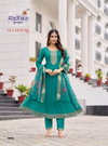 Gulmahor Vol 5 By Radhika Roman Silk Embroidered Readymade Suits Wholesale Market Surat