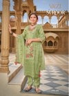 Suroor By Vazi Mul Chanderi Kurti With Bottom Dupatta Wholesalers In Surat