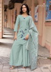 Musafir By Wooglee Russian Silk Kurti With Bottom Dupatta Wholesale Online