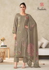 Suhani By Sudriti Talian Satin Printed Handwork Dress Material Exporters In India